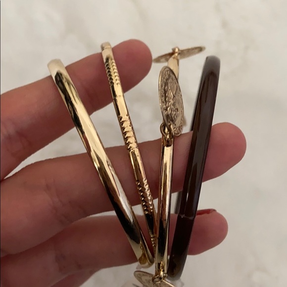 Coin Bangle Set - Picture 3 of 3